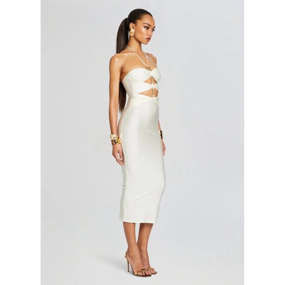 eleanor maxi dress shani shemer Shani Shemer Eleanor Linen Maxi Dress